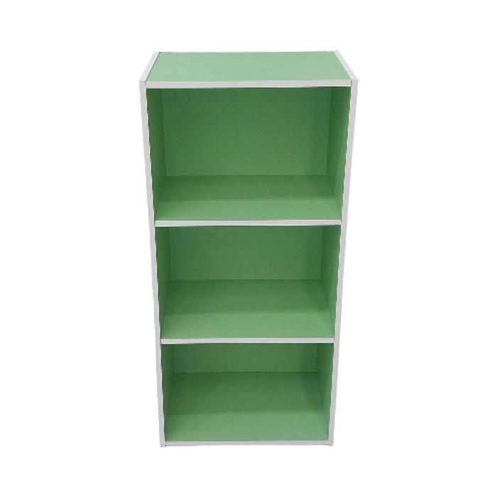 Multicube - GENERIC - 3 Niveaux - Couleur Verte - Style Contemporain - Rangement Moderne