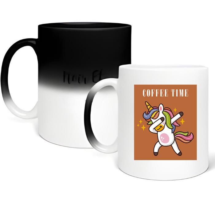 Mug magique - Stylish - 14 - Céramique - Noir - Design caché