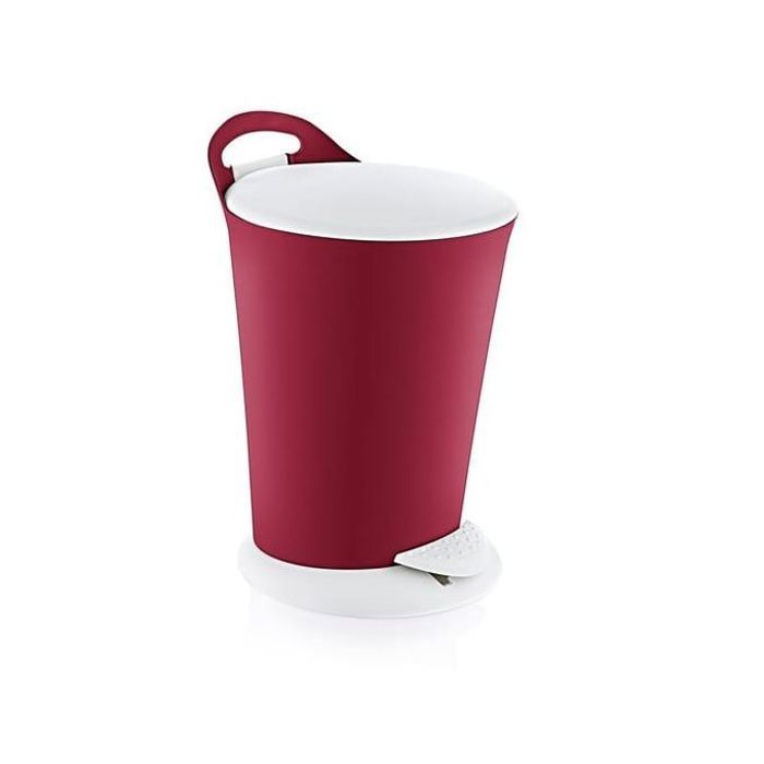POUBELLE 6 LT PINGOUIN ROUGE