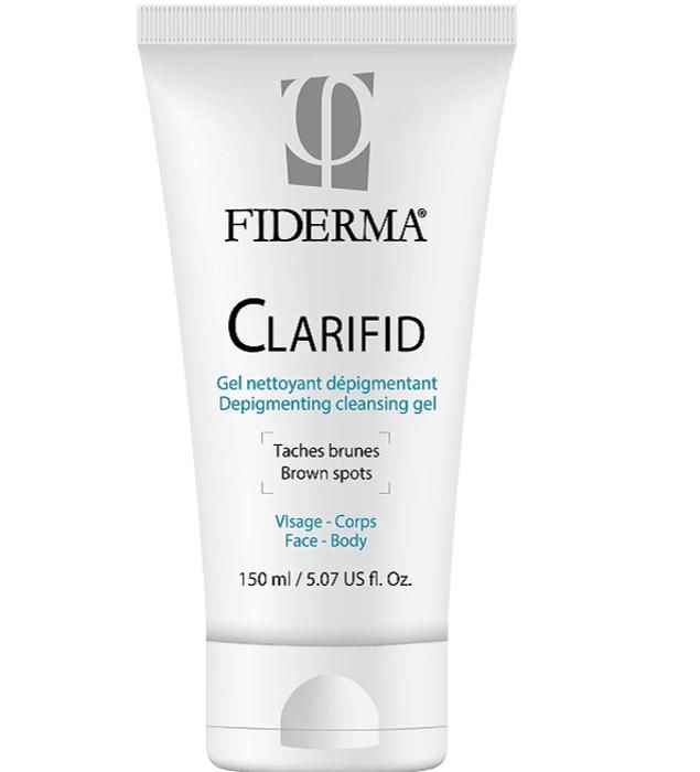 fiderma clarifid gel nettoyant dépigmentant 150ml