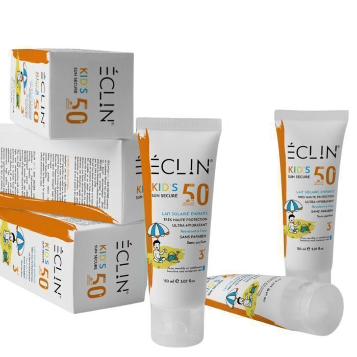 Lait solaire - ECLIN - Kids - SPF50+ - 150ml - Résistant à l'eau