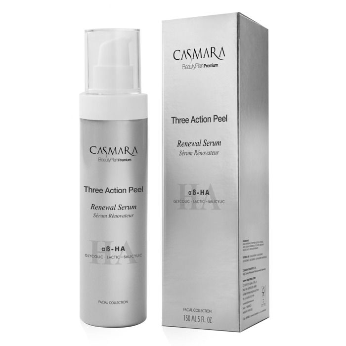 Peeling - CASMARA - Three Action Peel - 150ml - Hypoallergénique - Exfoliation Intelligente