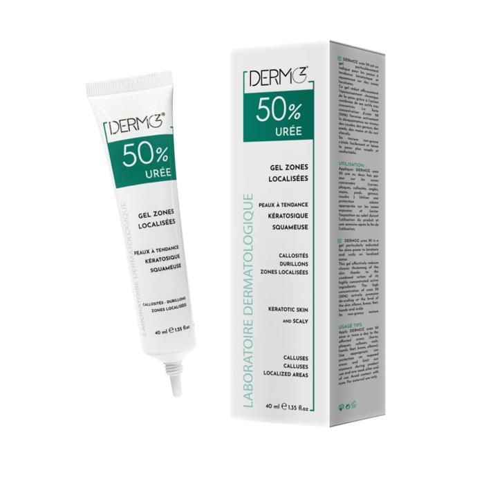 Dermoz Gel Zones Localisees Uree 50% 40ml