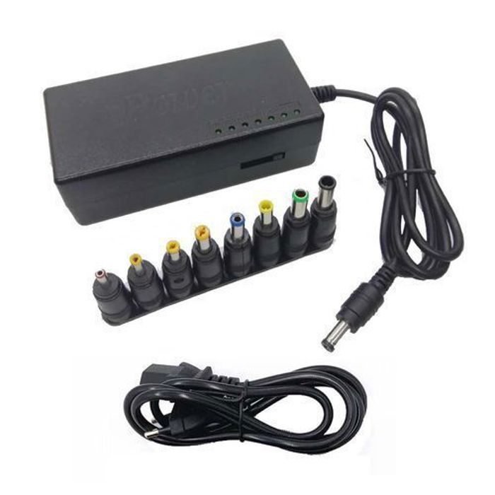 Chargeur Universal 8x1 Pour PC Portable 96w 12-24v Alimentation Multi Usage