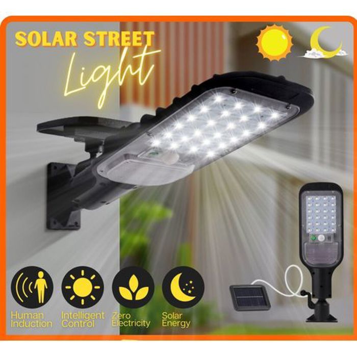 Nouvelle lumière solaire détachable de porte de jardin de mur de capteur de réverbère solaire extérieur de 120W