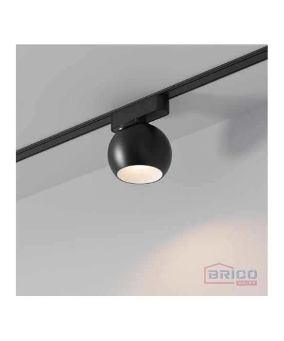 SPOT LED BOLTON NOIR POUR RAIL MAGNETIQUE UT25 40V/DC 12W 3000K