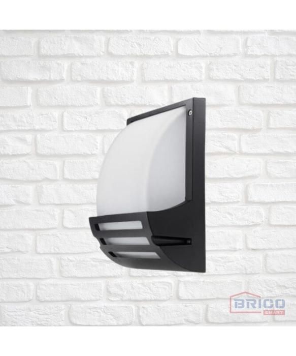 APPLIQUE LED MONACO 8W 245 X 180MM NOIRE 6500K