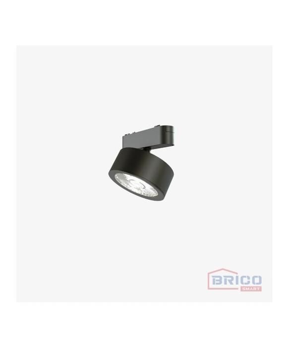 SPOT LED OXFORD NOIR POUR RAIL MAGNETIQUE UT25 40V/DC 8W 3000K