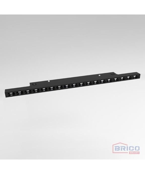 SPOT LED BRISTOL NOIR POUR RAIL MAGNETIQUE M101 40V/DC 7W 3000K
