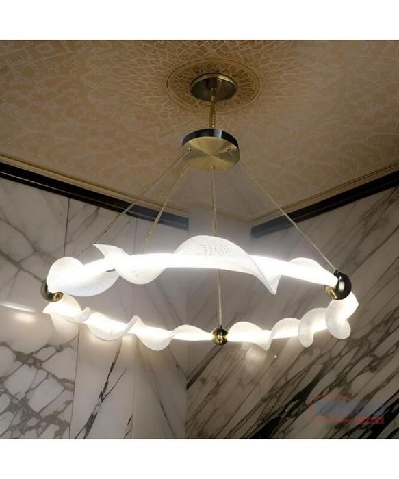 SUSPENSION LED RIVO DOREE 550 MM 60W 4000K