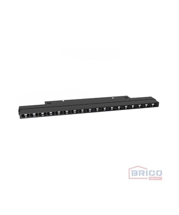 SPOT LED LUTON REGLABLE NOIR POUR RAIL MAGNETIQUE M101 40V/DC 7W 3000K