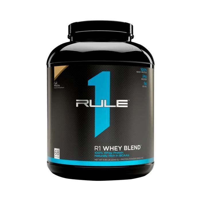 R1 Whey Blend 5lbs Café Mocha Rule1 Proteine