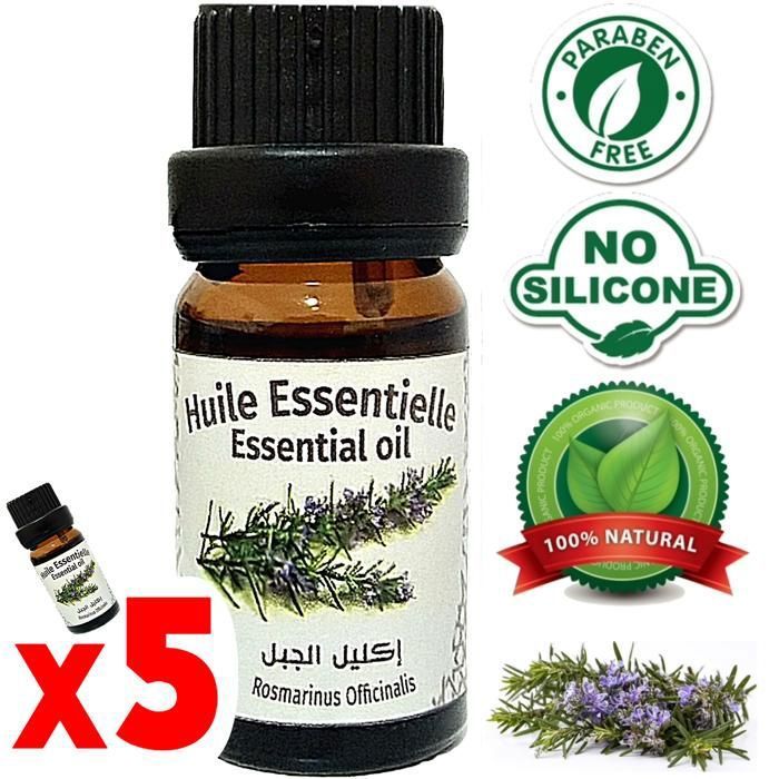 Huile essentielle Romarin 100% Naturel -50ml