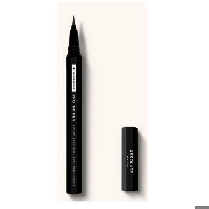 Eye liner - ABSOLUTE NEW YORK - PRO INK PEN LIQUID EYELINER - Jet Black - Waterproof - Pointe ultra pointue