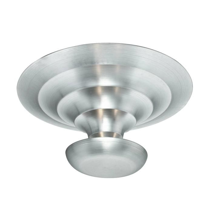 Plafonnier - EGLO - DRIM - Aluminium brossé - 350mm - Contemporain - Intérieur