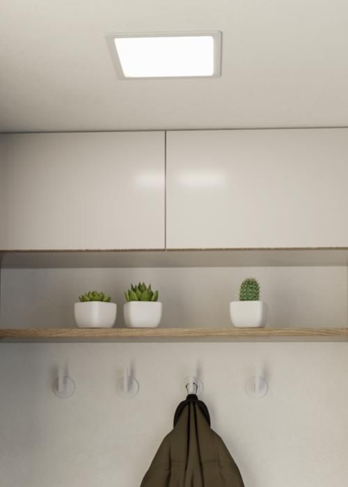 Luminaire encastrable - EGLO - FUEVA 5 - Blanc - LED - Contemporain