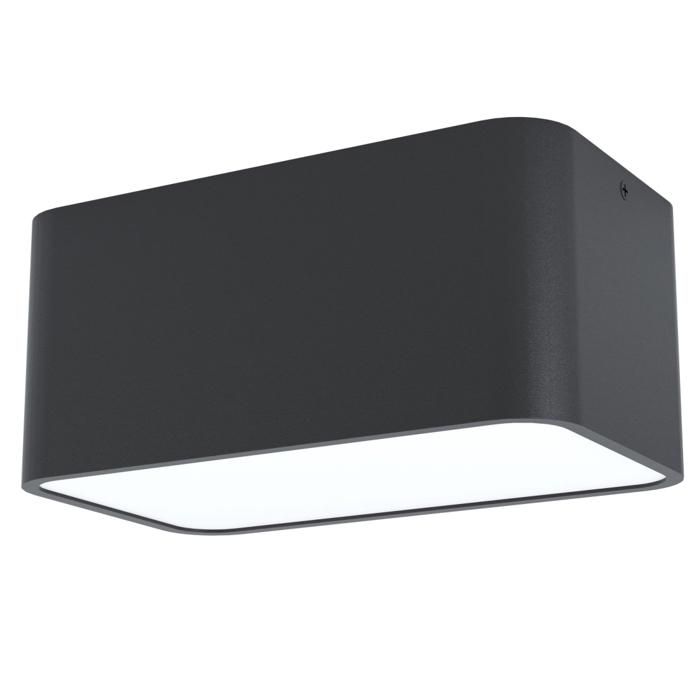 Luminaire en saillie - EGLO - GRIMASOLA - Noir - 110x140x240 mm - Design contemporain