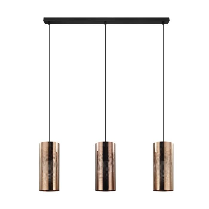Luminaire en suspension - EGLO - TABIAGO - Acier noir - 1100mm hauteur - Design contemporain