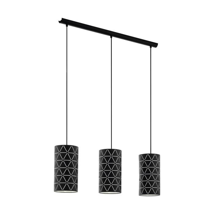 Luminaire en suspension - EGLO - RAMON - Noir - Acier - Contemporain - Design