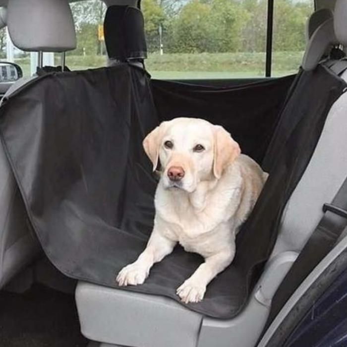 Housse de voiture pour chien - Waterproof - Noir - 145 x 145 cm - Protection contre salissures