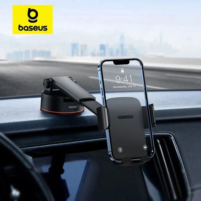Support de téléphone - BASEUS - Armor - Réglable par gravité - Ventouse - Universel
