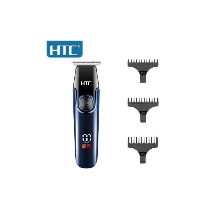 Tondeuse - HTC - AT-588 - Acier inoxydable - Autonomie 51-90 min - Charge rapide