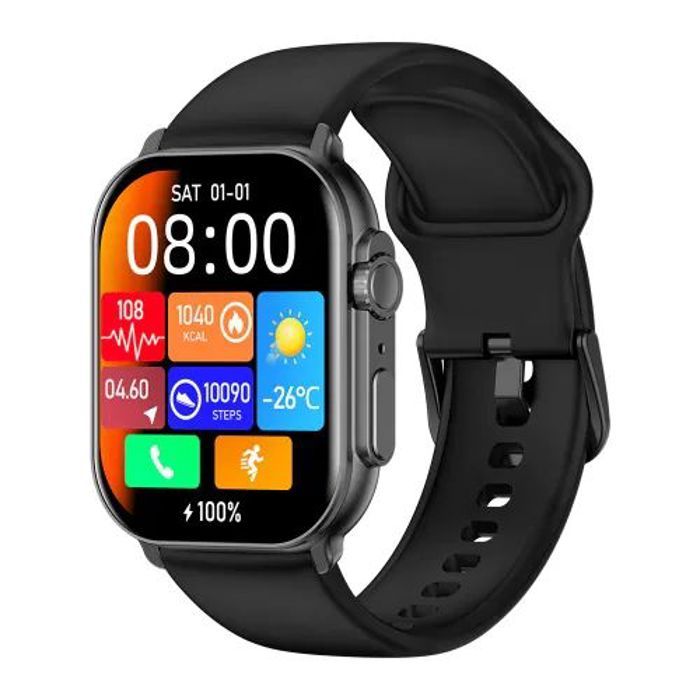 IMIKI SF1E Montre intelligente SF1E pour homme et femme, écran AMOLED