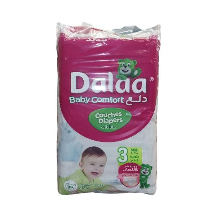 COUCHES BÉBÉS VP MIDI DALAA CONFORT 46 UNITÉS