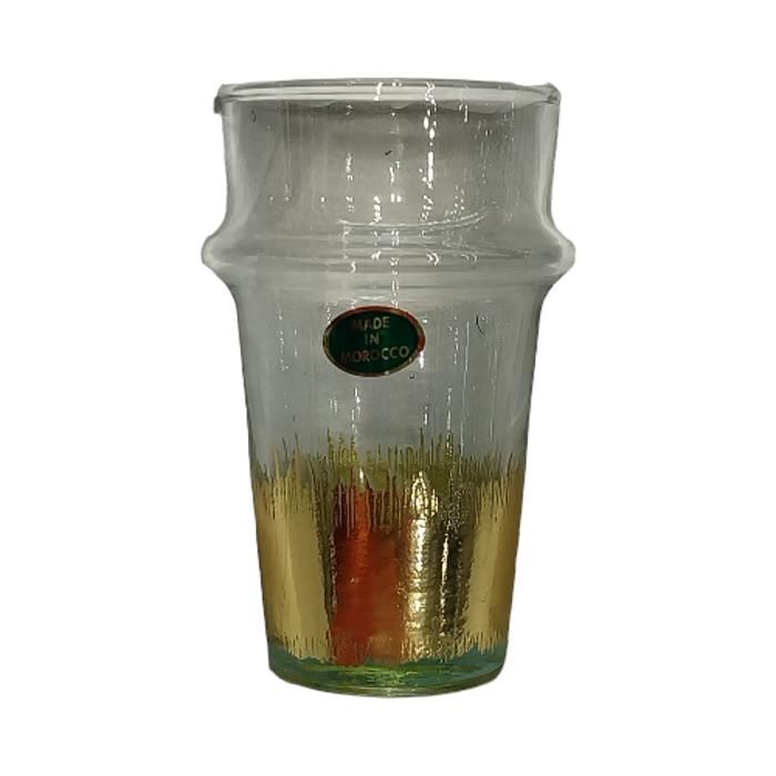 SET DE 6 VERRES A THE FANTAZIA SABLE MM     BLANC