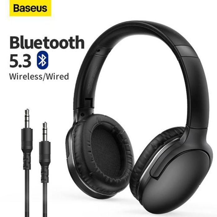Casque sans fil - Baseus - Encok D02 Pro - Bluetooth 5.3 - 50h autonomie - Sur-oreille