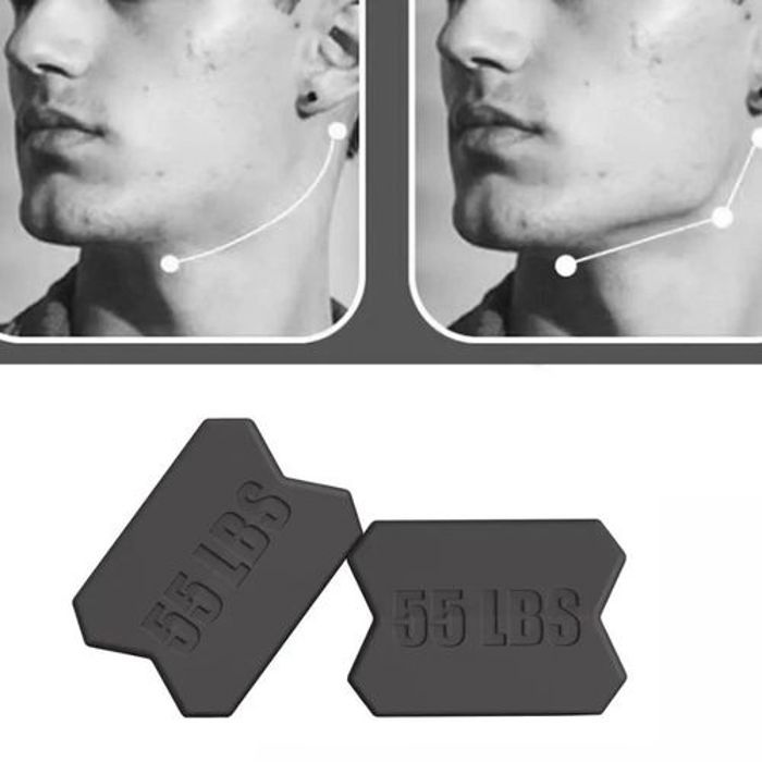 2pcs JawLine exerciseur balle faciale mâchoire Muscle Toner entraînement Fitness