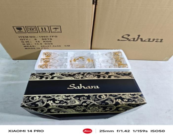 VERRE D-EAU 7 PCS 1902- 7FG