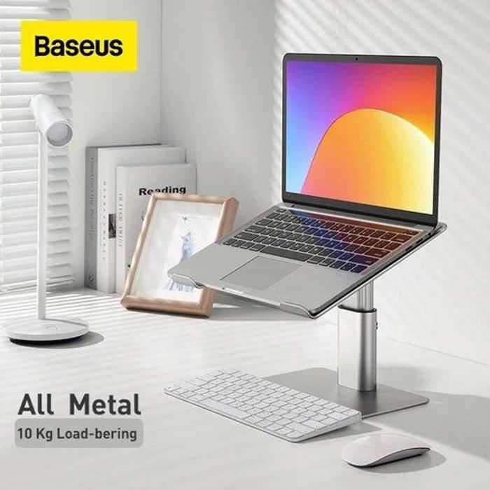 Baseus Support PC Portable Réglable en Aluminium, Rehausseur Pour Ordinateur et Macbook