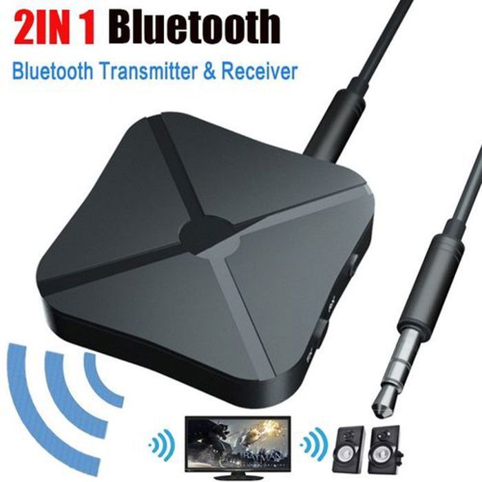 Sans fil 2 In1 USB Bluetooth adaptateur 4.2 Emetteur   Récepteur Bluetooth pour ordinateur TV haut-parleur d’ordinateur portable