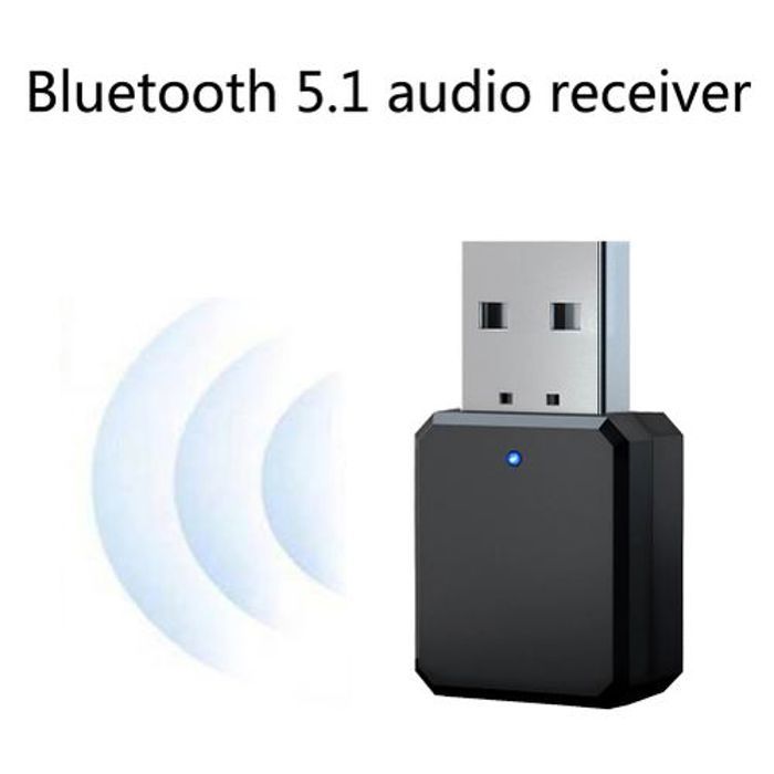 Récepteur audio stéréo Bluetooth 5.0 avec adaptateur USB sans fil