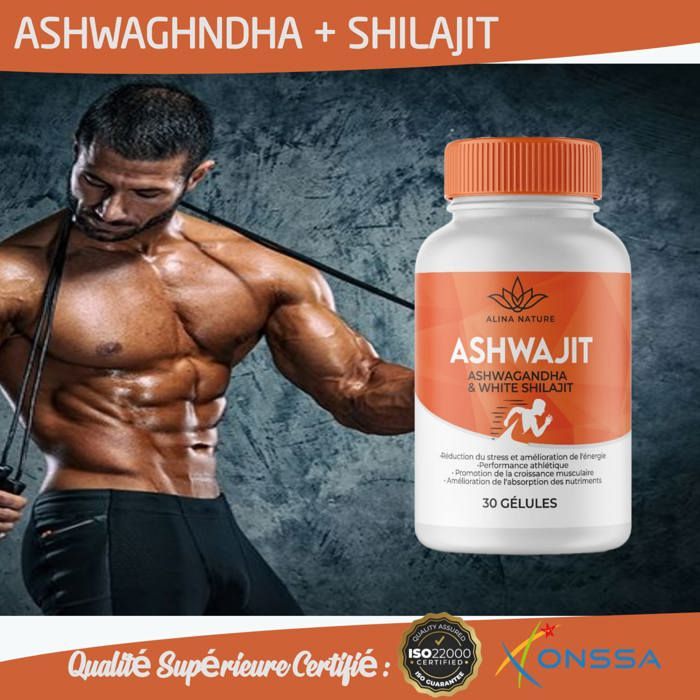 ASHWAJIT - La Fusion Puissante Ashwagandha et de Shilajit