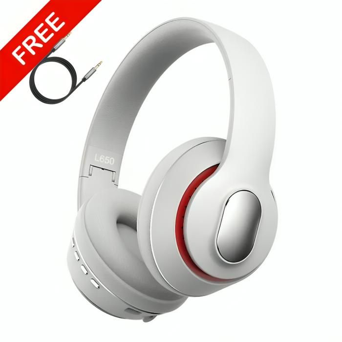 Casque Bluetooth - DeepBass - R8 - Son stéréo puissant - Autonomie 9 heures - Confort optimal