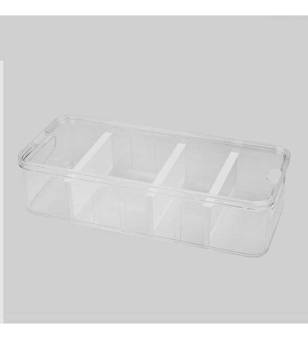 Organisateur de Rangement - Non spécifié - 3 Compartiments - 38 x 17 x 10 cm - Cuisine - Contemporain