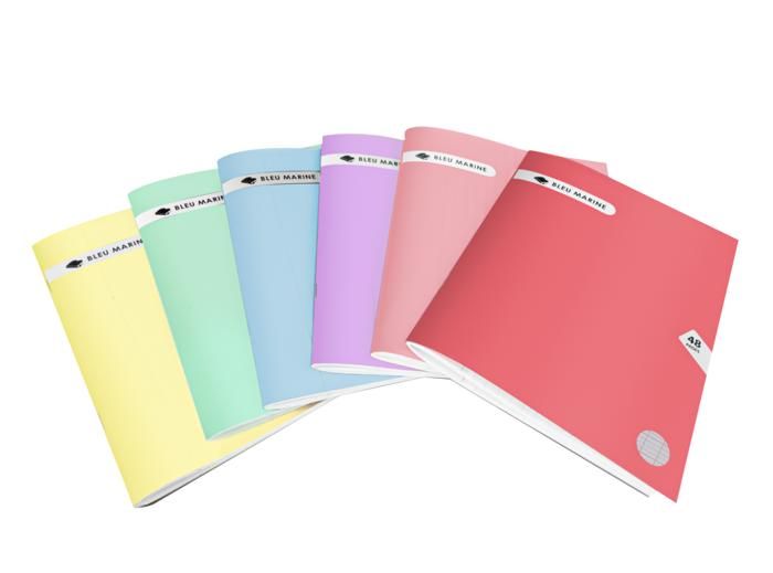 48P 10X10 Couverture  Polypro Pastel-jaune