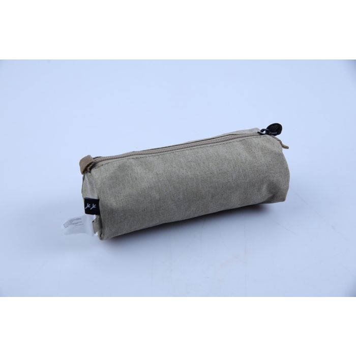MODERN 1 COMPARTMENT PENCIL CASE  MELANGED BEIGE