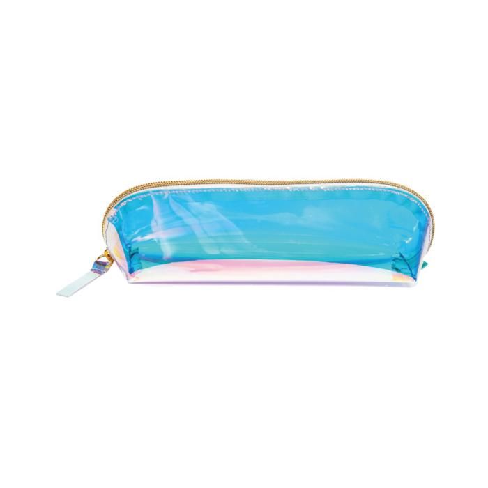 TROUSSE AUCHAN 1 ZIP IRIDESCENT SILVER