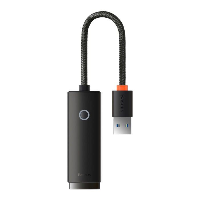 Adaptateur Ethernet - Baseus - WKQX000201 - USB-C vers RJ45 - 100 Mbps - Noir