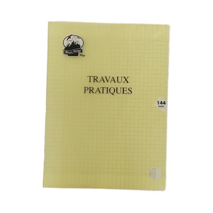 CAHIER TP PPRO TRANSP 144P SEYES A3 90G BLC NEIGE