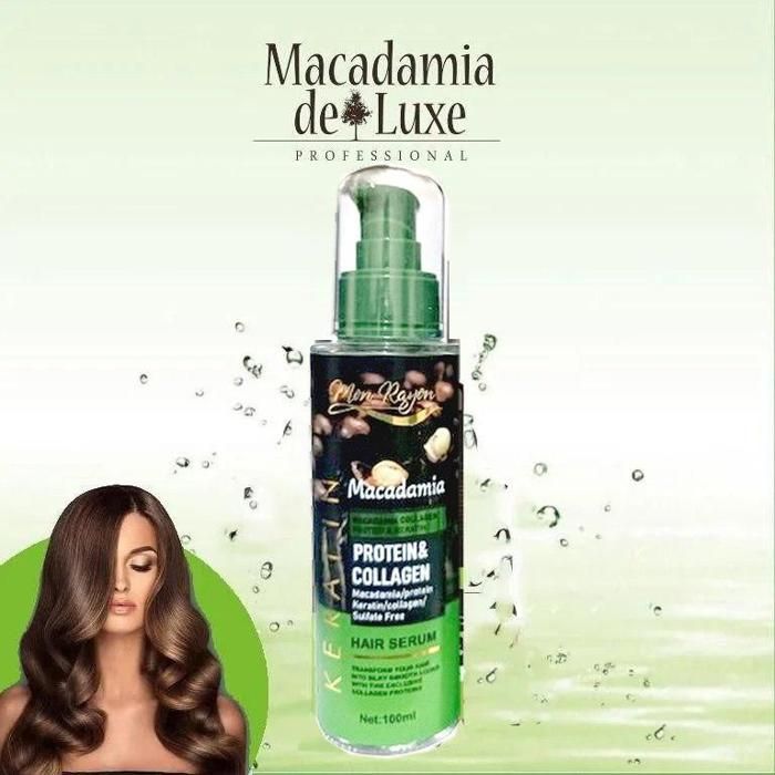 Sérum pour cheveux de macadamia naturelle, lisse et brillante 50ml
