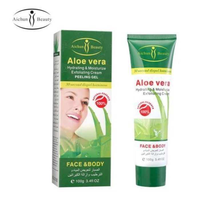Gel Exfoliant - AICHUN BEAUTY - Aloe Vera - Hydratant - Nettoyant - Vegan