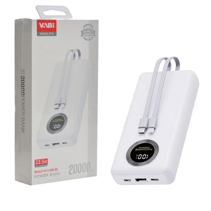 Powerbank Batterie externe 20000mAh VABI P15 22.5W Original
