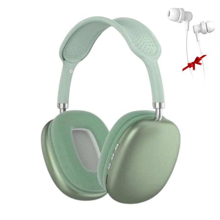 Casque P9 sans fil Bluetooth + Ecouteur Gratuit