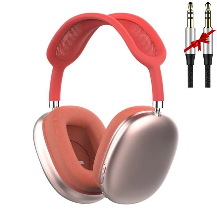 Casque P9 sans fil Bluetooth + Cable Aux
