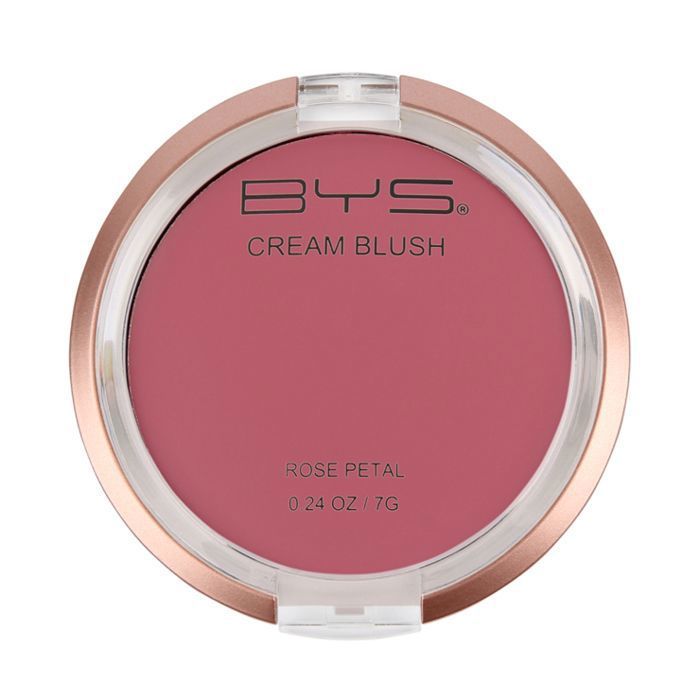 Blush - BYS - Cream Blush - Rose Petal - Ultra-crémeux - Application facile