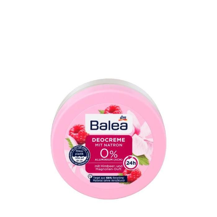 Crème Déodorante - BALÉA - Framboise - 50 ml - 48h Protection - Sans Aluminium